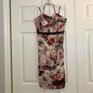 Coquette Anthologie Moulinette Soeurs Floral Halter Midi Dress Size 8